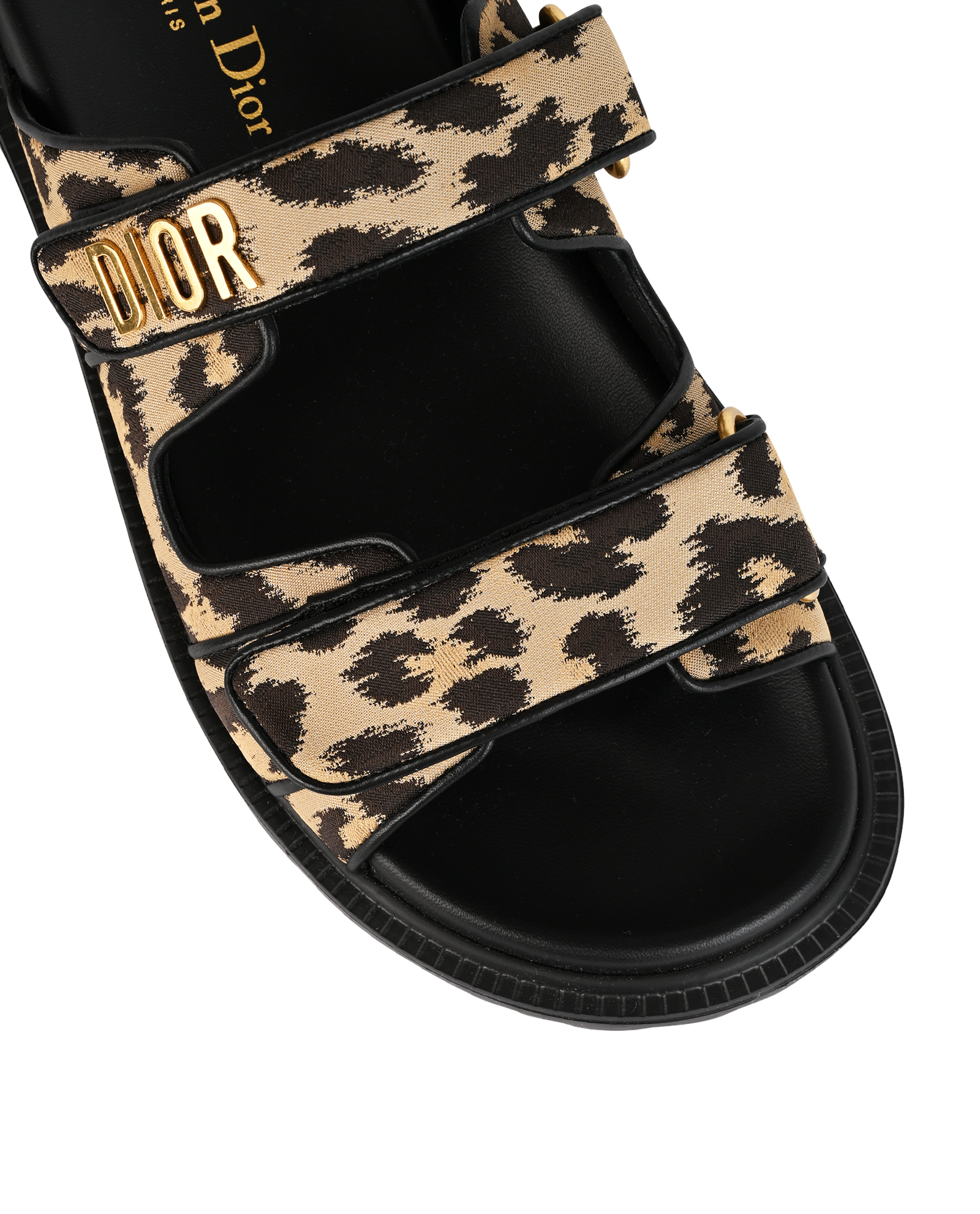 Christian Dior Grandad Sandals, &pound;350, Shoes, Black, Rubber, Other view