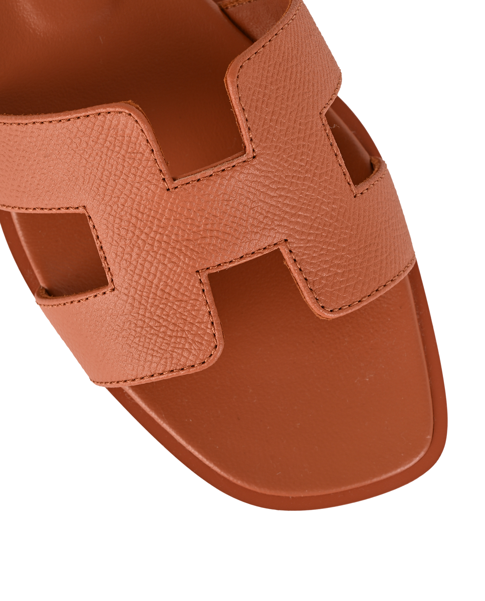 Hermes Oran Sandals, &pound;575, Shoes, Tan, Leather, Other view