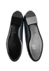 Chanel Ballet Flats, £695, Shoes, Black/Navy, Leather, Top view
