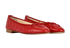 Chanel Ballet Flats, £695, Shoes, Red, Leather, Side view