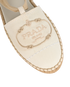 Prada Lace Up Espadrilles, £250, Shoes, Cream, Canvas, Other view