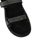Christian Dior Crystal Dioract Sandals, £495, Shoes, Black, Crystal/Leather, Other view