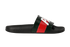 Gucci Palace Web Slides, £150, Shoes, Black/Green/Red, Rubber, Front view
