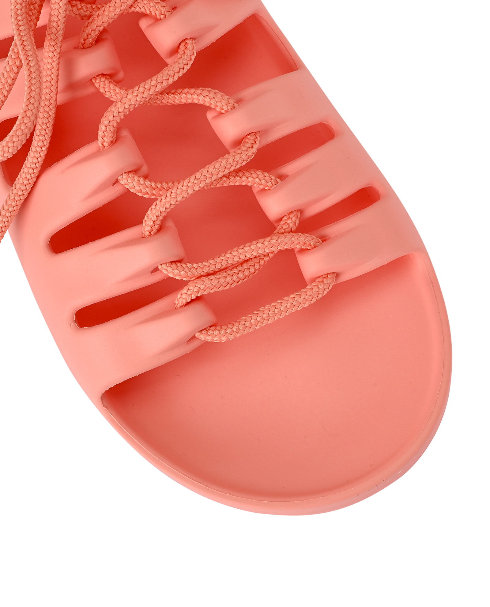 Bottega Veneta Jelly Flat Sandals, &pound;90, Shoes, Pink, Rubber, Other view