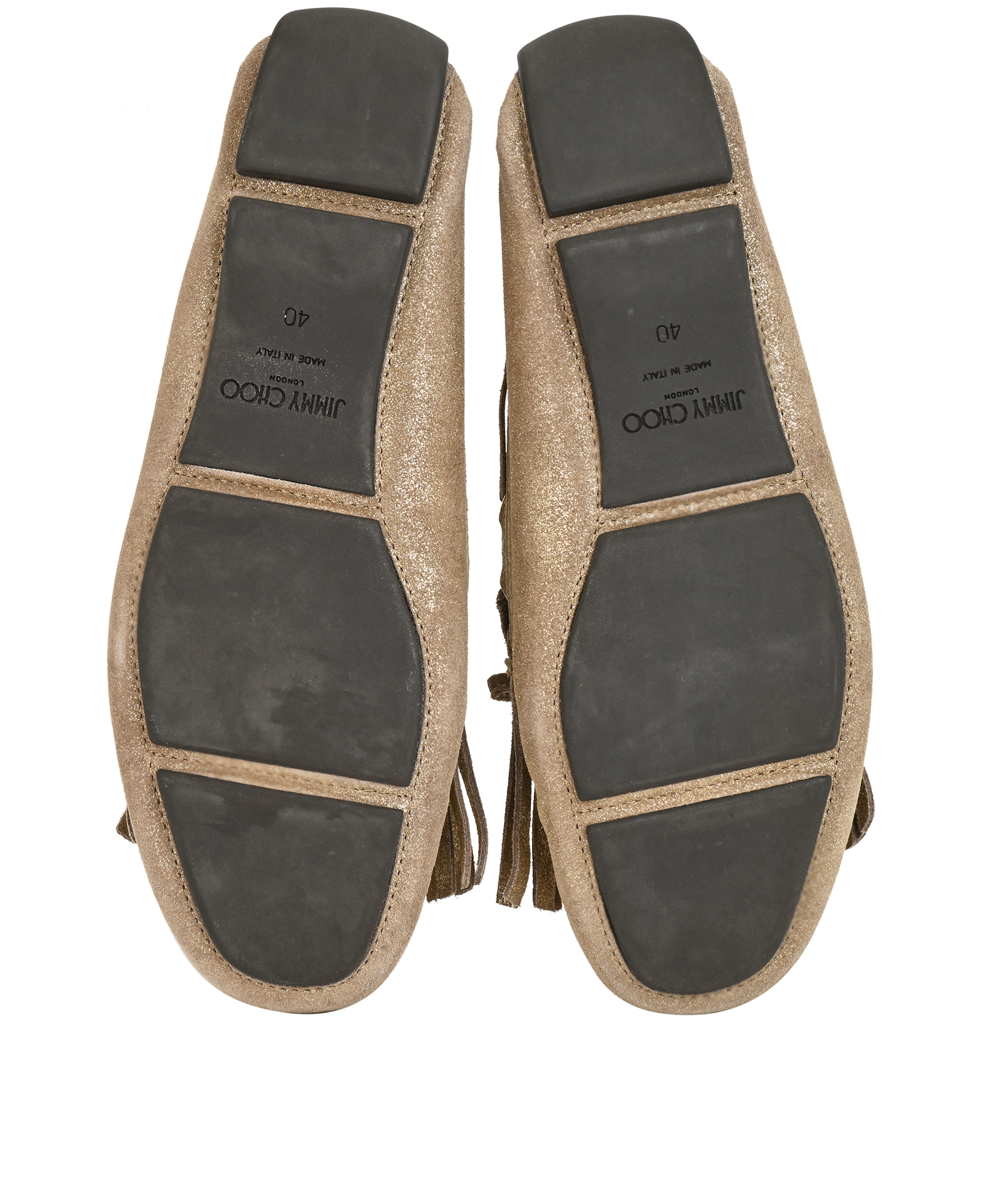 Jimmy Choo Manon F Loafer, &pound;180, Shoes, Gold, Leather, Top view