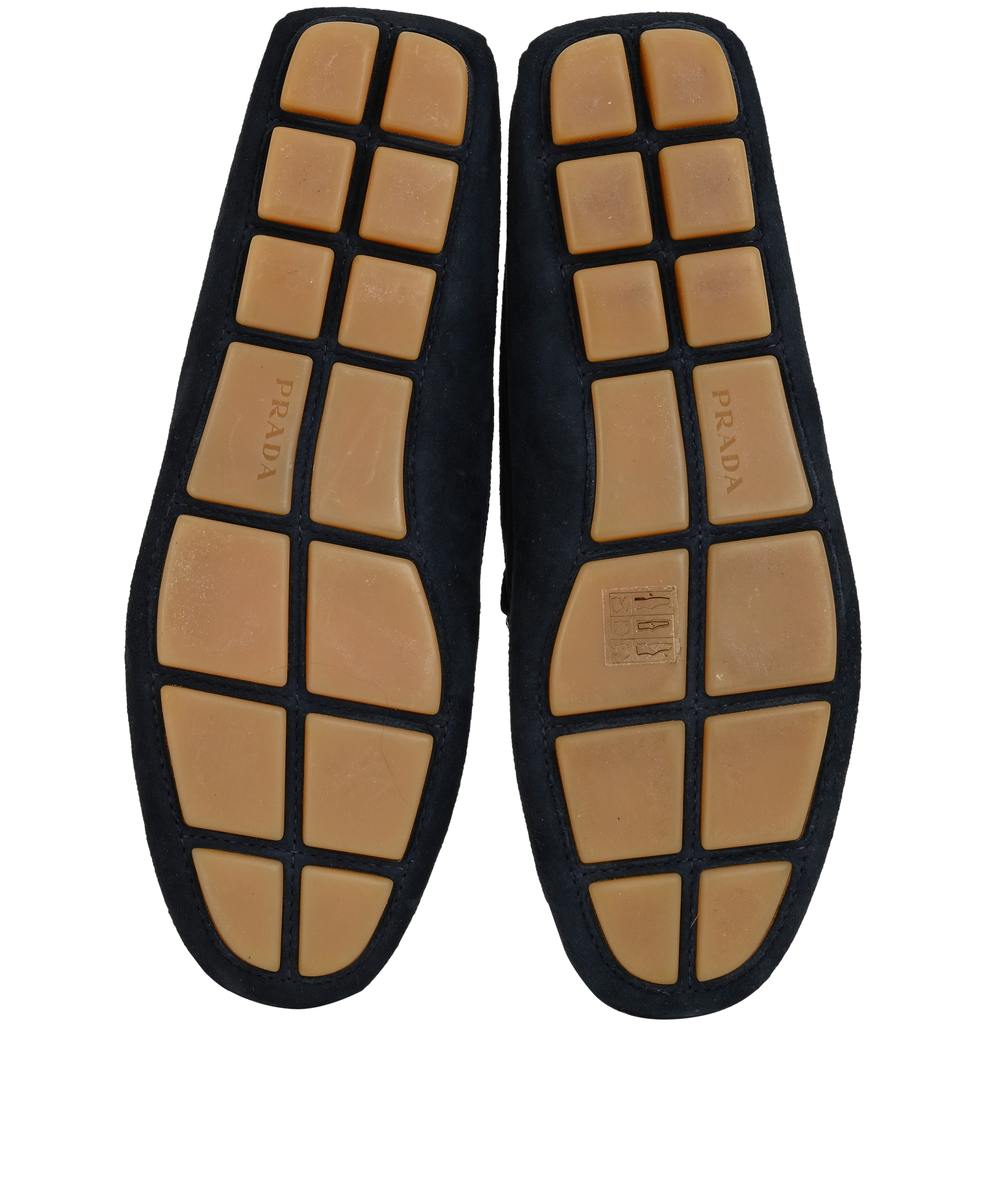 Prada Driving Shoes, &pound;375, Shoes, Blue, Suede, Top view