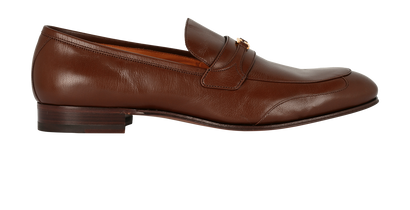 Gucci GG Loafers, &pound;290, Shoes, Tan, Leather, Front view