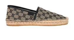 Gucci GG Espadrilles, Canvas, Blue, UK8, B/DB, 3*