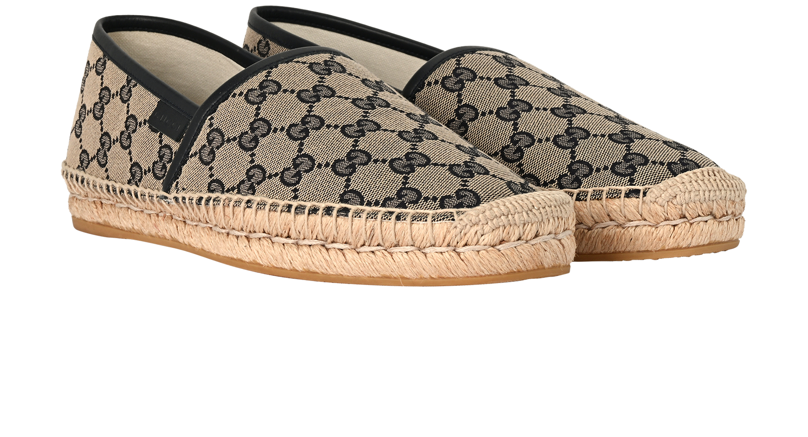 Gucci GG Espadrilles, &pound;190, Shoes, Blue, Canvas, Side view