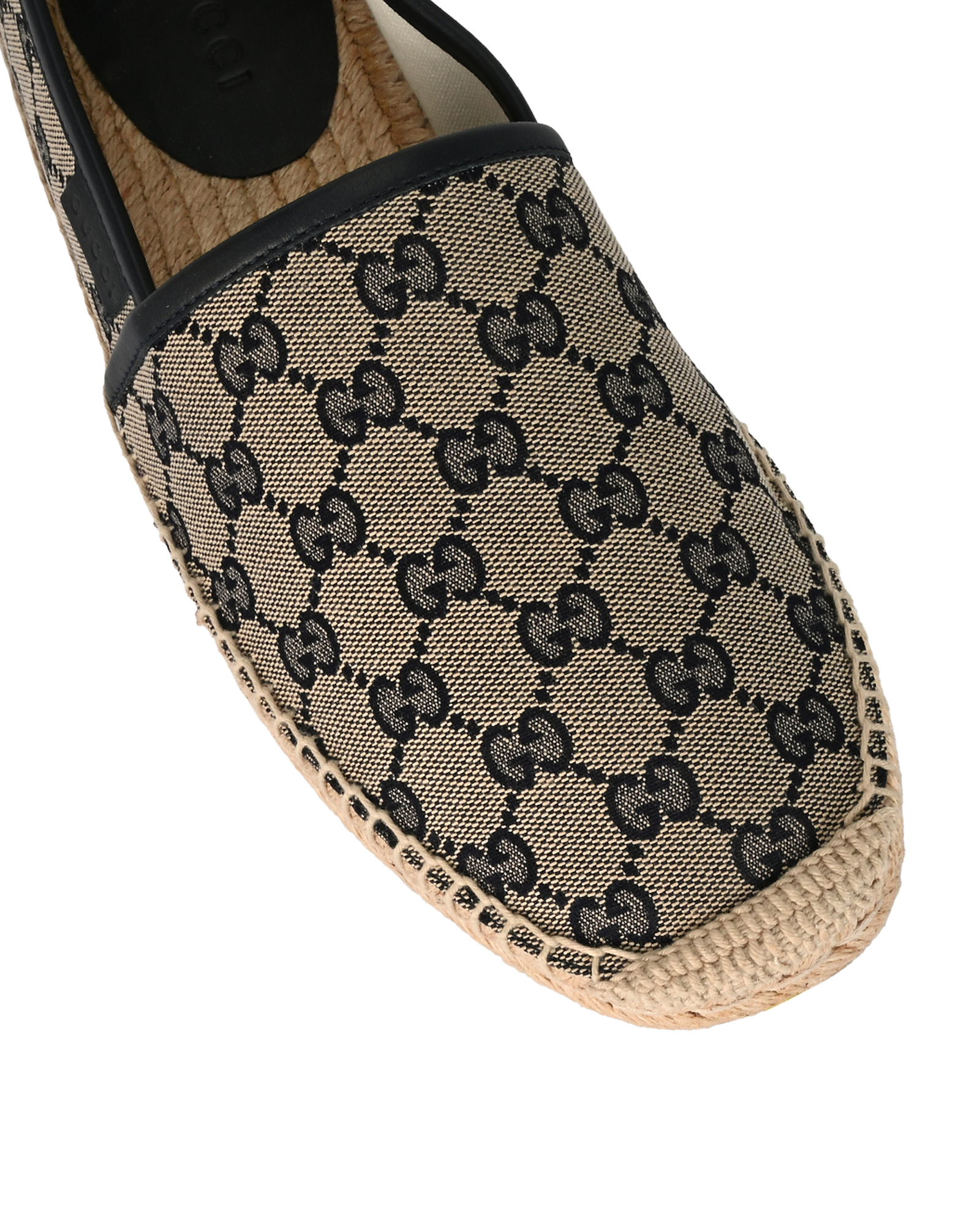 Gucci GG Espadrilles, &pound;190, Shoes, Blue, Canvas, Other view