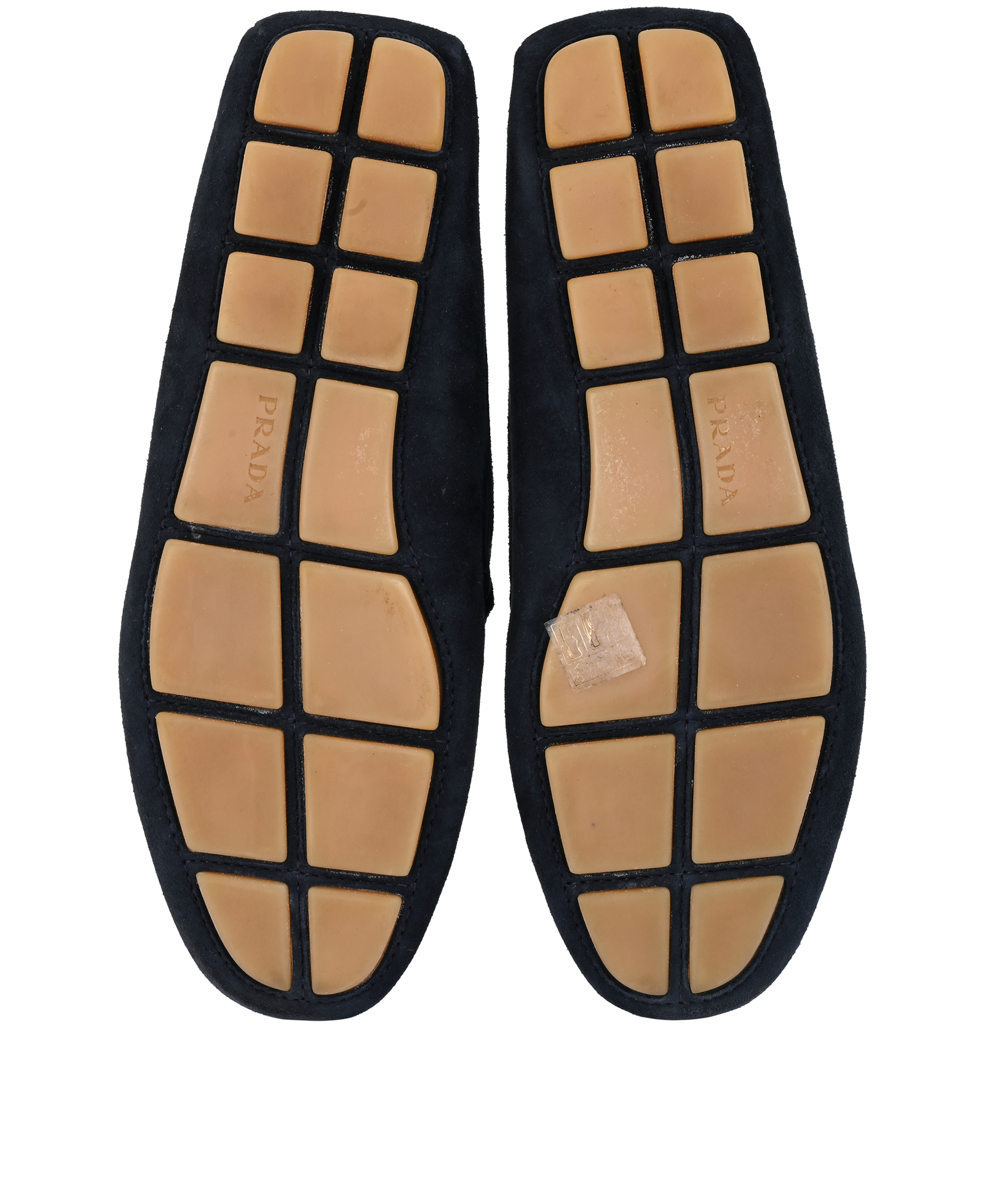 Prada Mules, &pound;290, Shoes, Navy, Suede, Top view