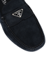 Prada Mules, &pound;290, Shoes, Navy, Suede, Other view