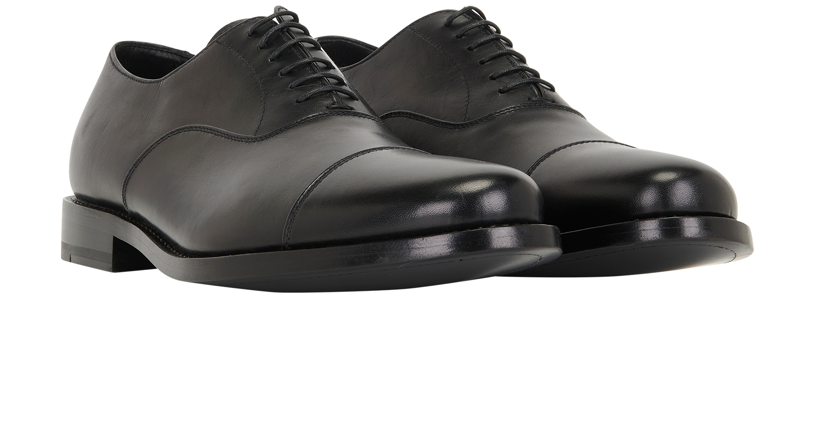 Gucci Lace Up Shoes, &pound;220, Shoes, Black, Leather, Side view