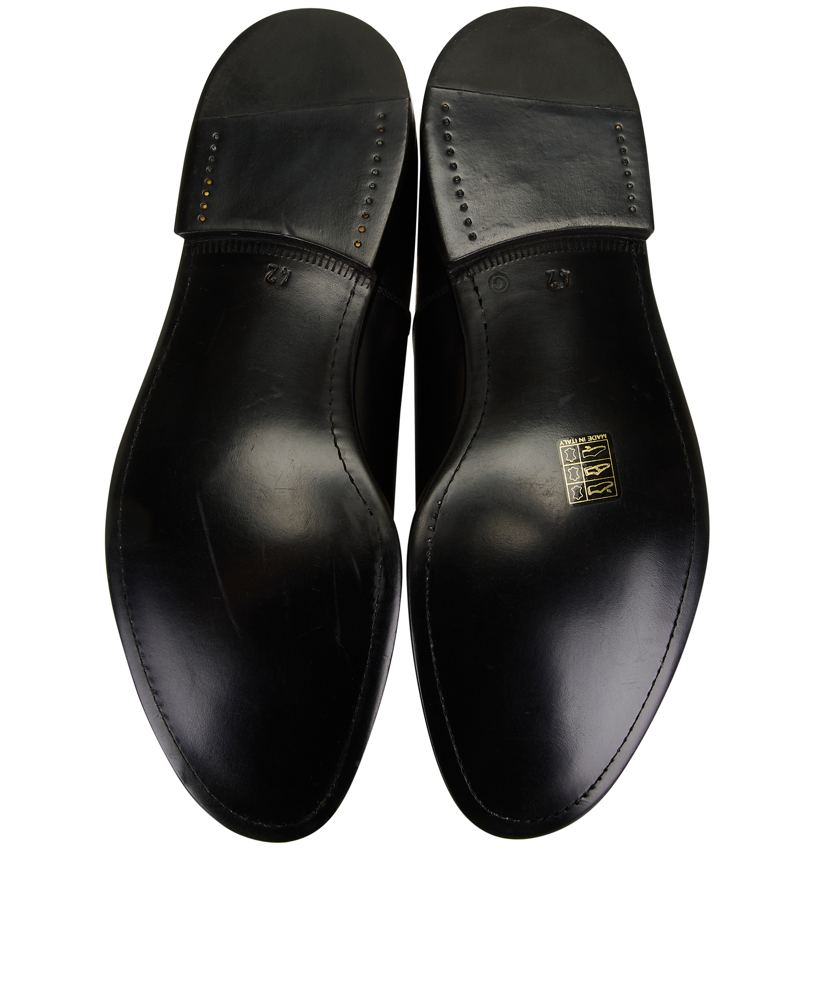 Gucci Lace Up Shoes, &pound;220, Shoes, Black, Leather, Top view