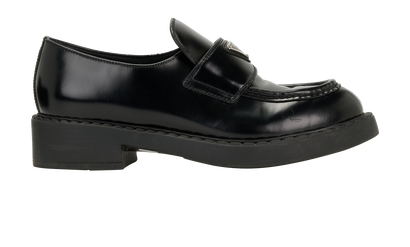 Prada  Chunky Loafers, &pound;295, Shoes, Black, Leather, Front view