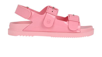 Gucci GG Sandals, &pound;250, Shoes, Pink, Rubber, Front view