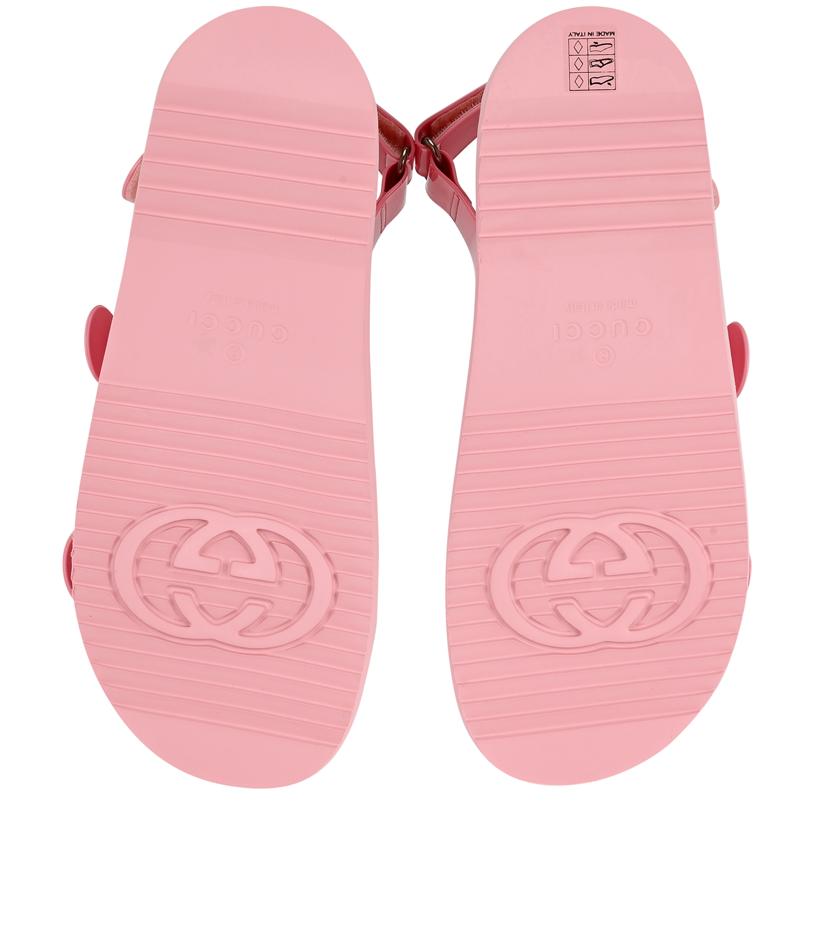 Gucci GG Sandals, &pound;250, Shoes, Pink, Rubber, Top view