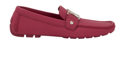Louis Vuitton Monte Carlo Moccasins, &pound;280, Shoes, Pink, Leather, Front view