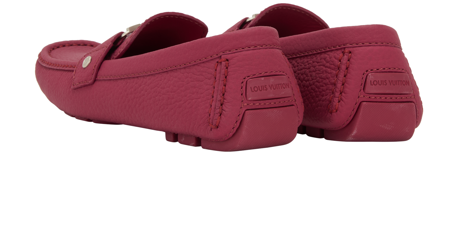 Louis Vuitton Monte Carlo Moccasins, &pound;280, Shoes, Pink, Leather, Back view