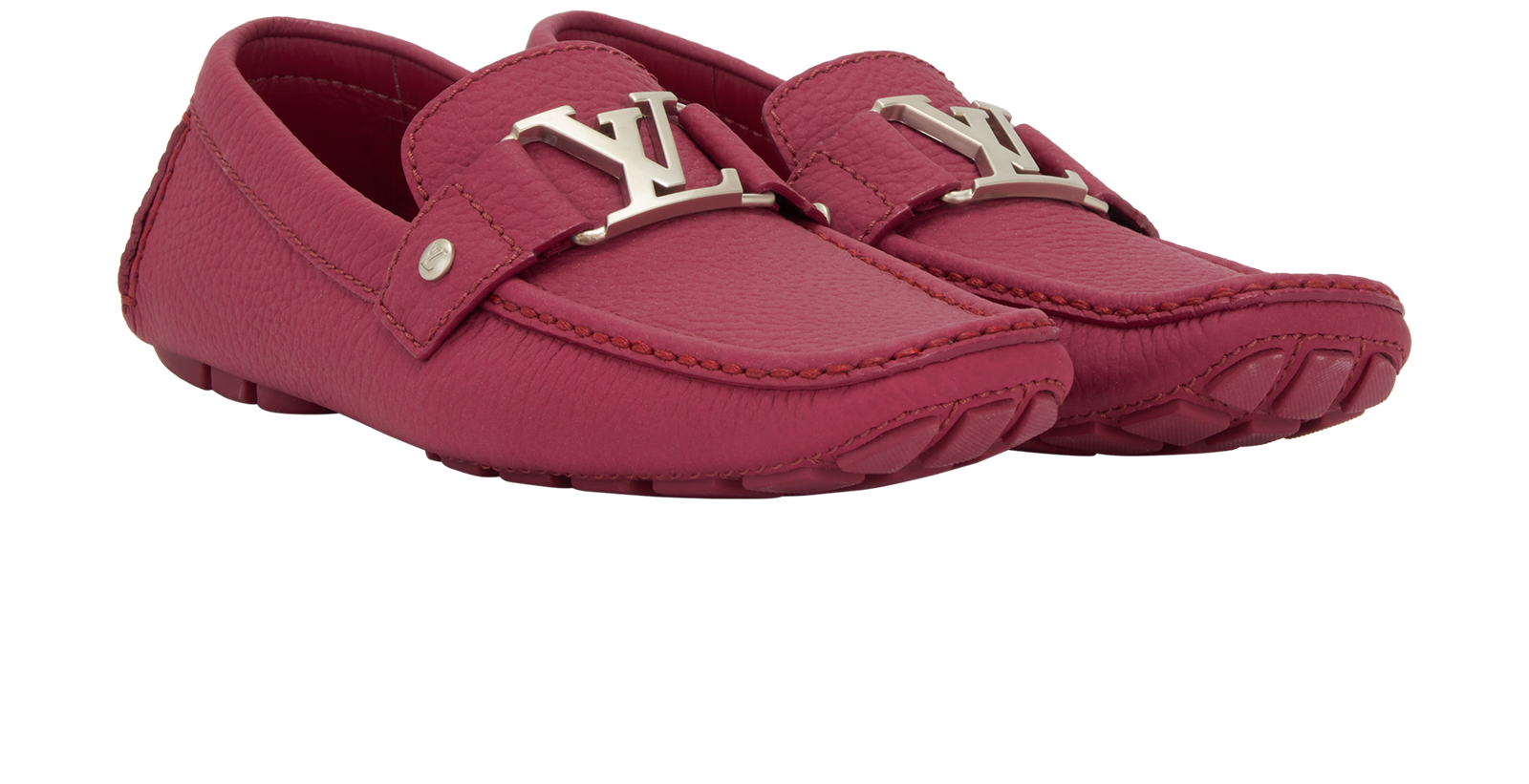Louis Vuitton Monte Carlo Moccasins, &pound;280, Shoes, Pink, Leather, Side view