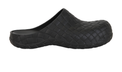 Bottega Veneta Beebee Clog, Mens,  Rubber, Black, UK10, DB/B, 3*