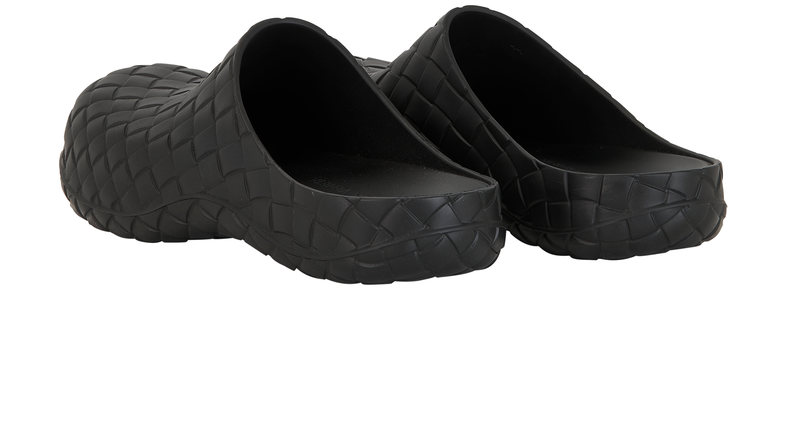 Bottega Veneta Beebee Clog, &pound;180, Shoes, Black, Rubber, Back view