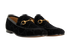 Gucci GG Loafers, &pound;395, Shoes, Black, Velvet, Side view
