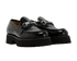 Gucci Horsebit Chunky Loafers, &pound;395, Shoes, Black, Leather, Side view