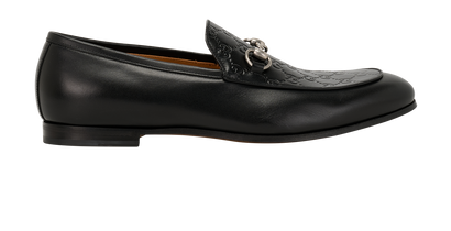 Gucci Horsebit Loafers, &pound;395, Shoes, Black, Leather, Front view