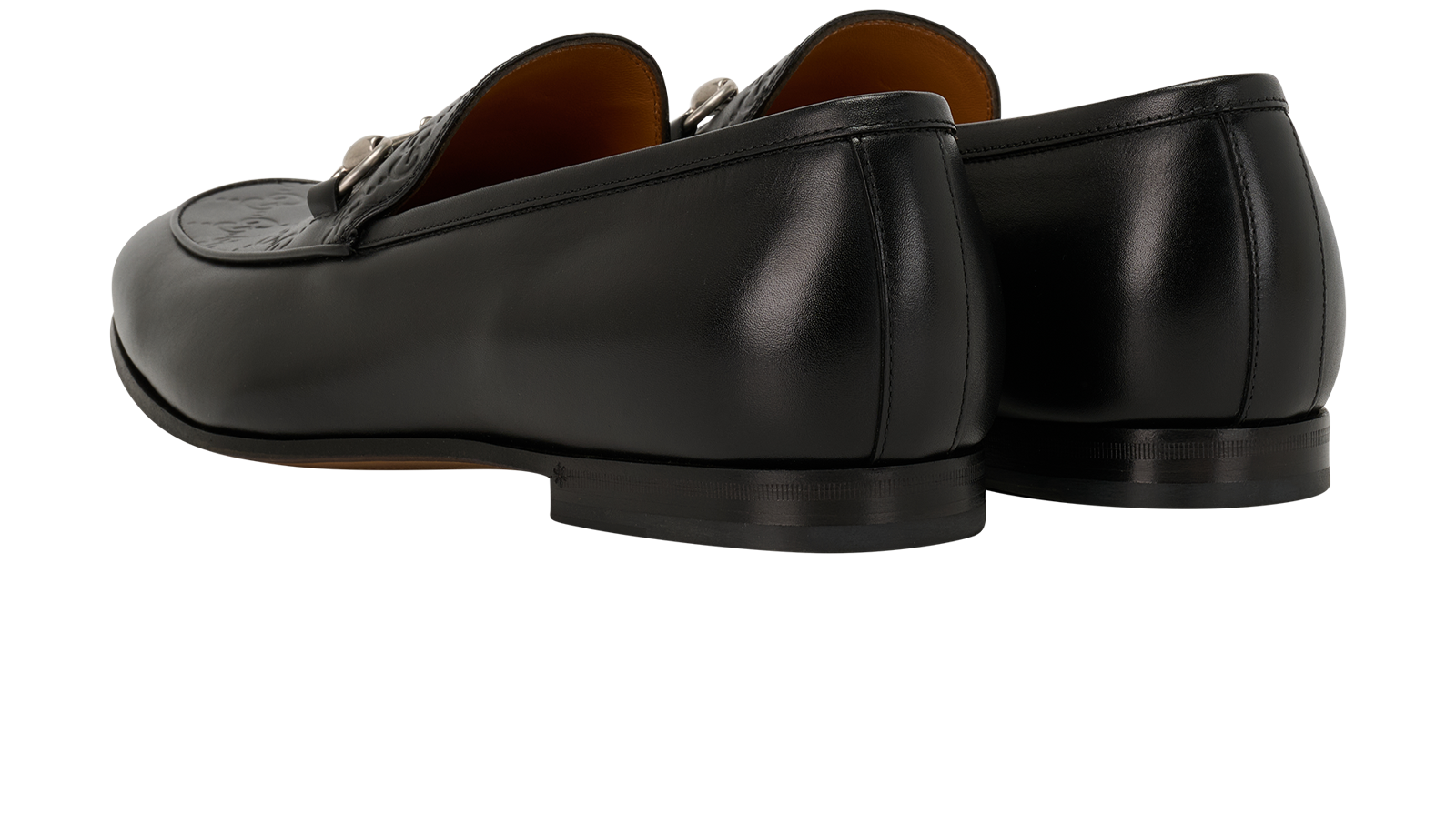 Gucci Horsebit Loafers, &pound;395, Shoes, Black, Leather, Back view