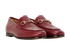 Gucci Jordaan Loafers, &pound;350, Shoes, Burgundy, Leather, Side view