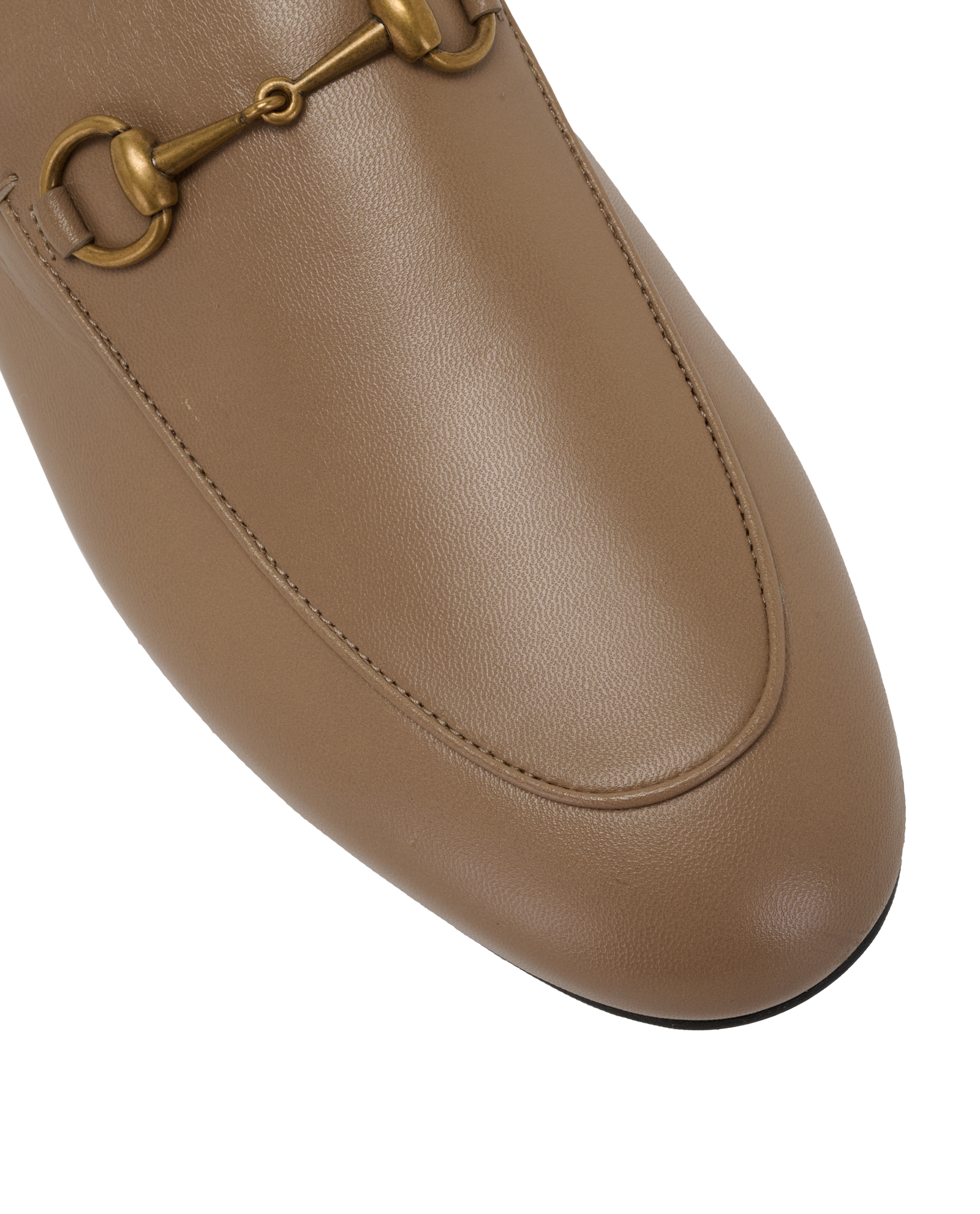 Gucci Princetown Slippers, &pound;350, Shoes, Beige, Leather, Other view