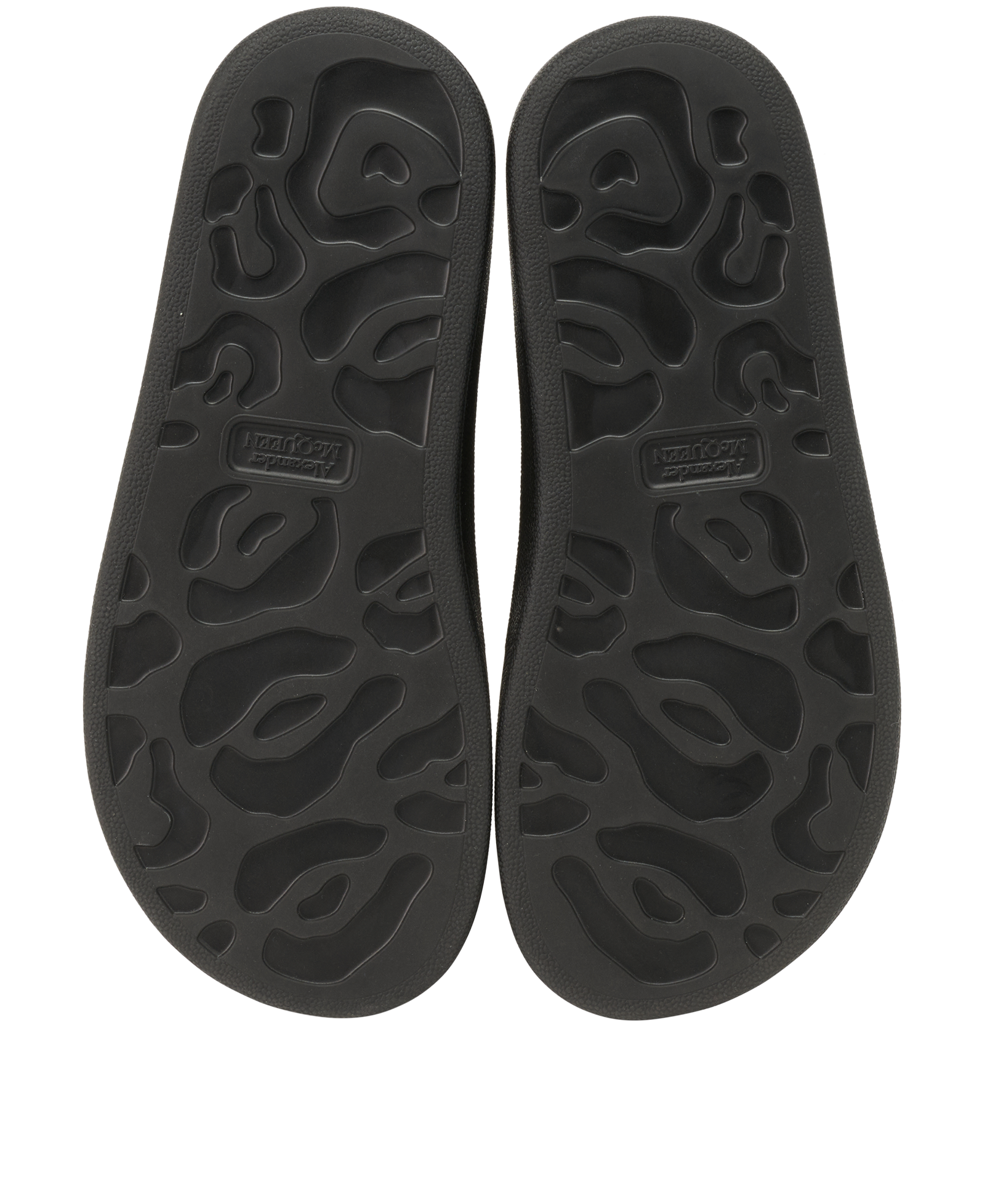 Alexander McQueen Hybrid Slides, &pound;220, Shoes, Black, Rubber, Top view