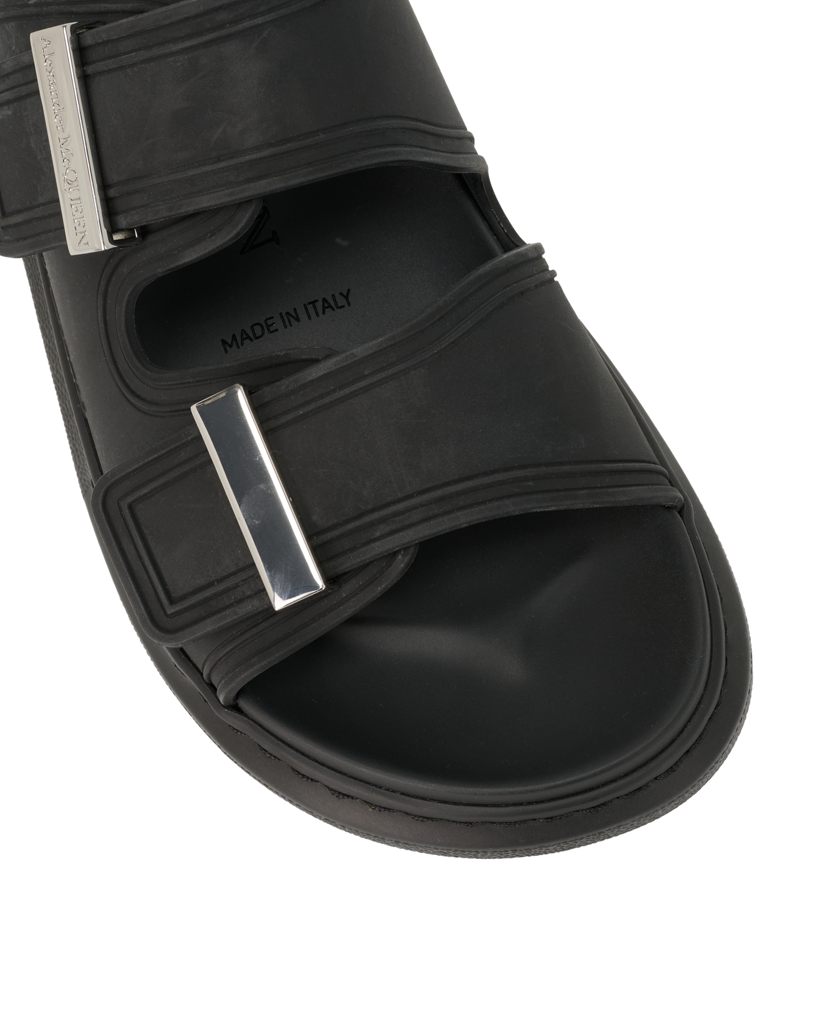 Alexander McQueen Hybrid Slides, &pound;220, Shoes, Black, Rubber, Other view