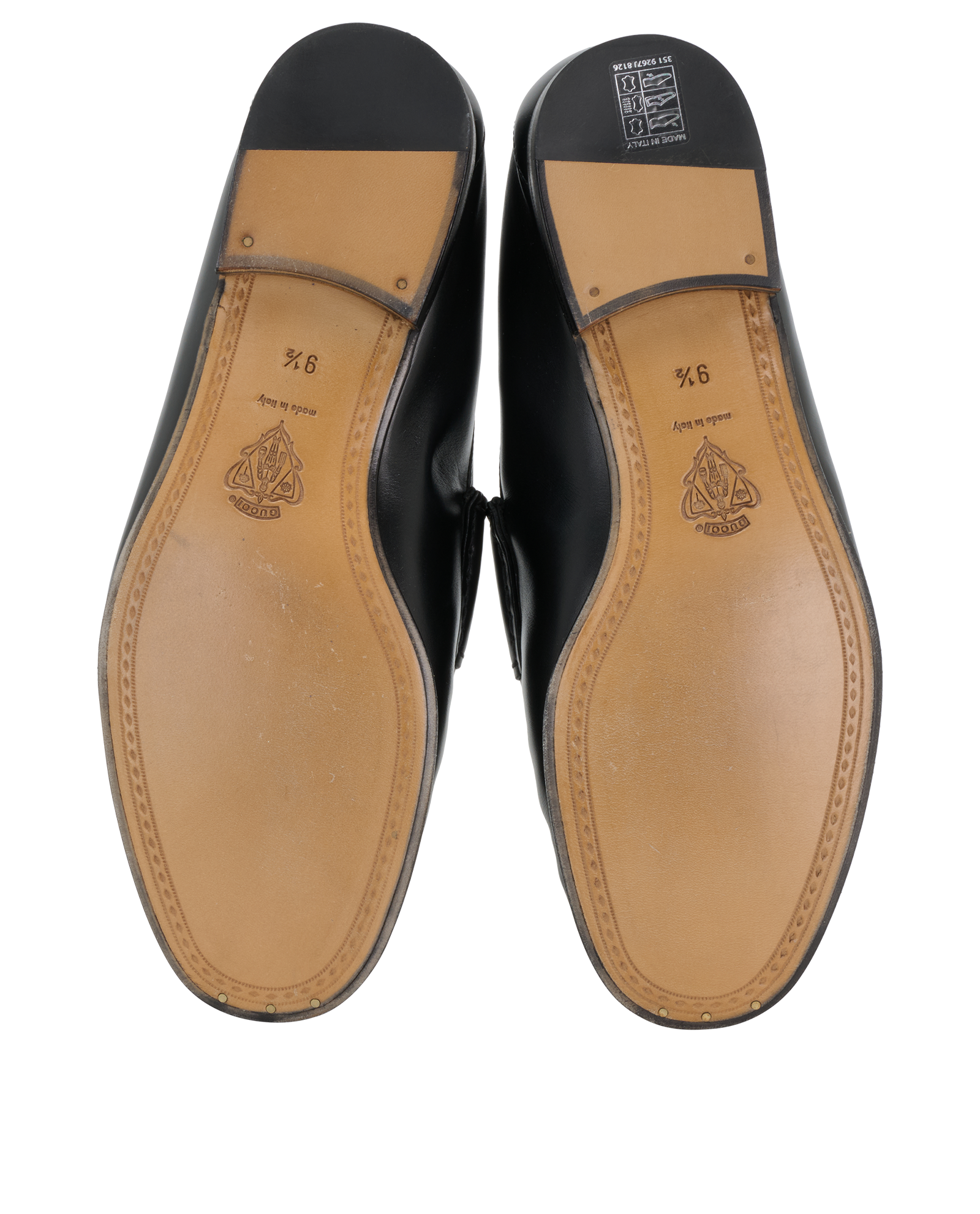 Gucci 1953 Horsebit Loafers, &pound;320, Shoes, Black, Leather, Top view