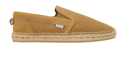 Jimmy Choo Vlad Espadrilles, &pound;195, Shoes, Tan, Suede, Front view
