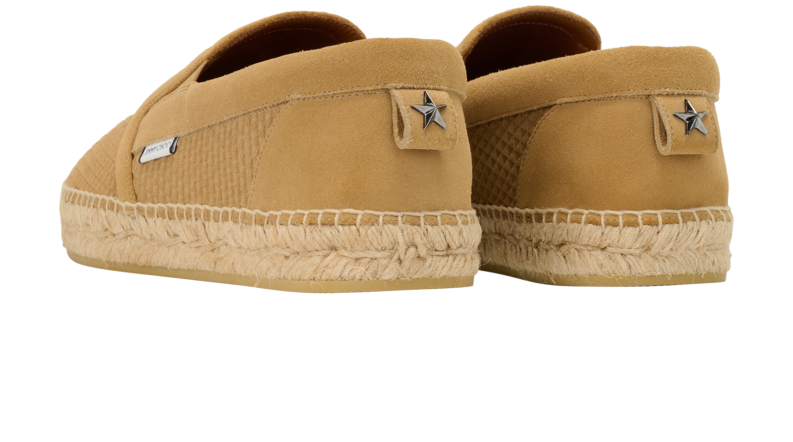 Jimmy Choo Vlad Espadrilles, &pound;195, Shoes, Tan, Suede, Back view