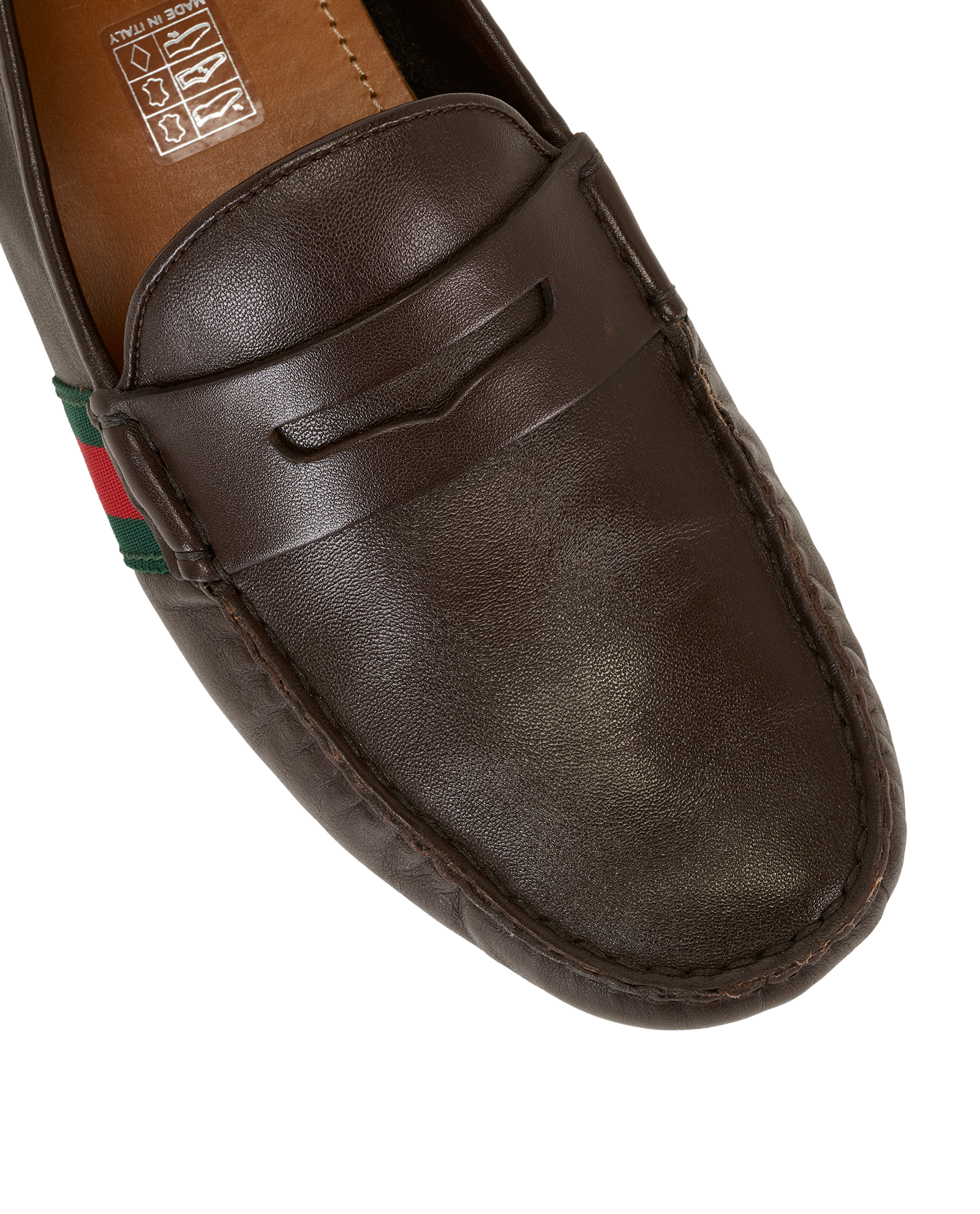 Gucci Web Loafers, &pound;295, Shoes, Brown, Leather, Other view