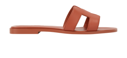 Hermes Oran Sandals, &pound;595, Shoes, Red, Leather, Front view