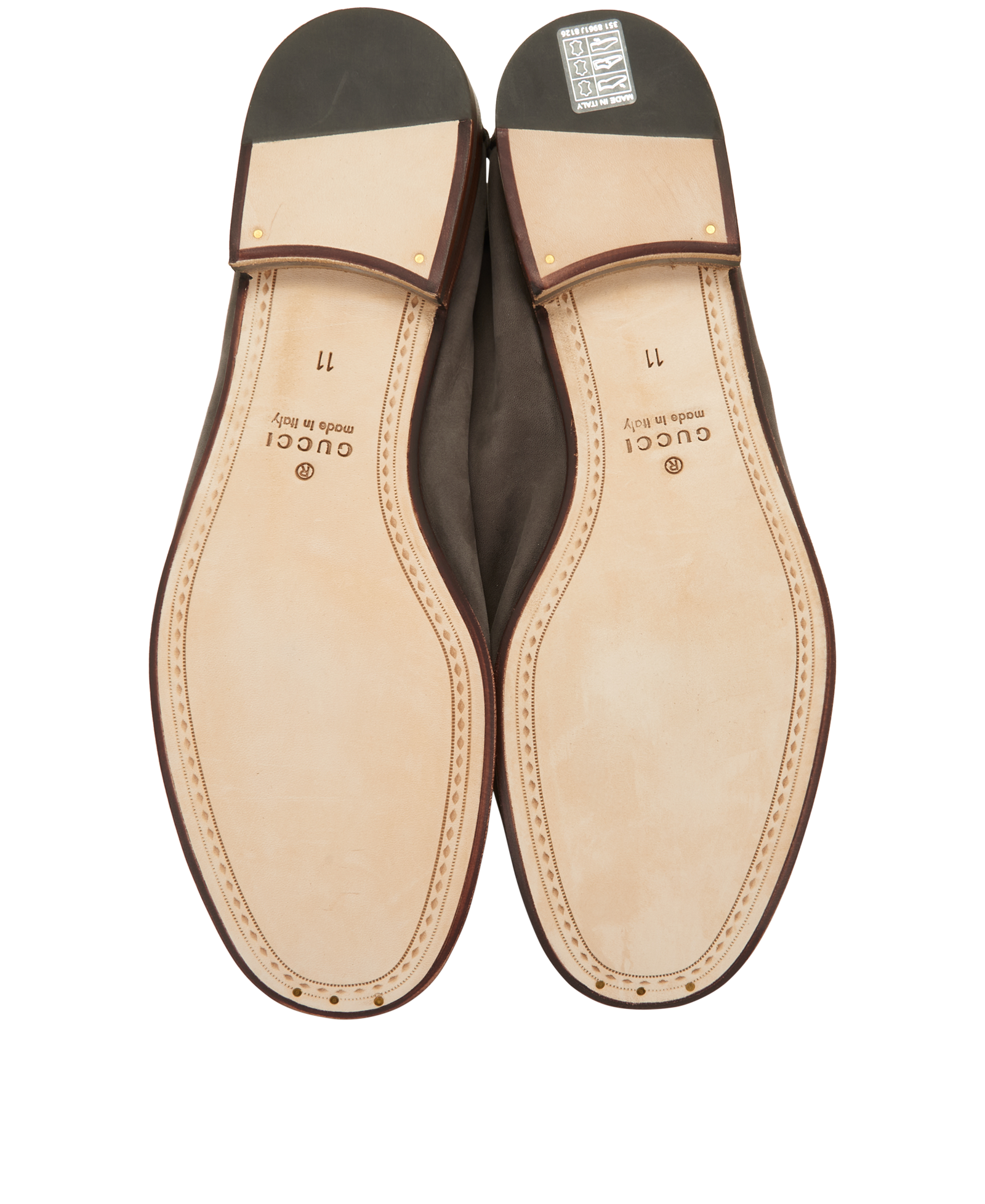 Gucci Horsebit Loafer, &pound;330, Shoes, Grey, Suede, Top view