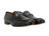 Gucci Jordy GG Loafers, &pound;375, Shoes, Black, Leather, Side view