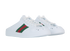 Gucci Ace Web Mules, &pound;250, Shoes, White, Rubber, Side view