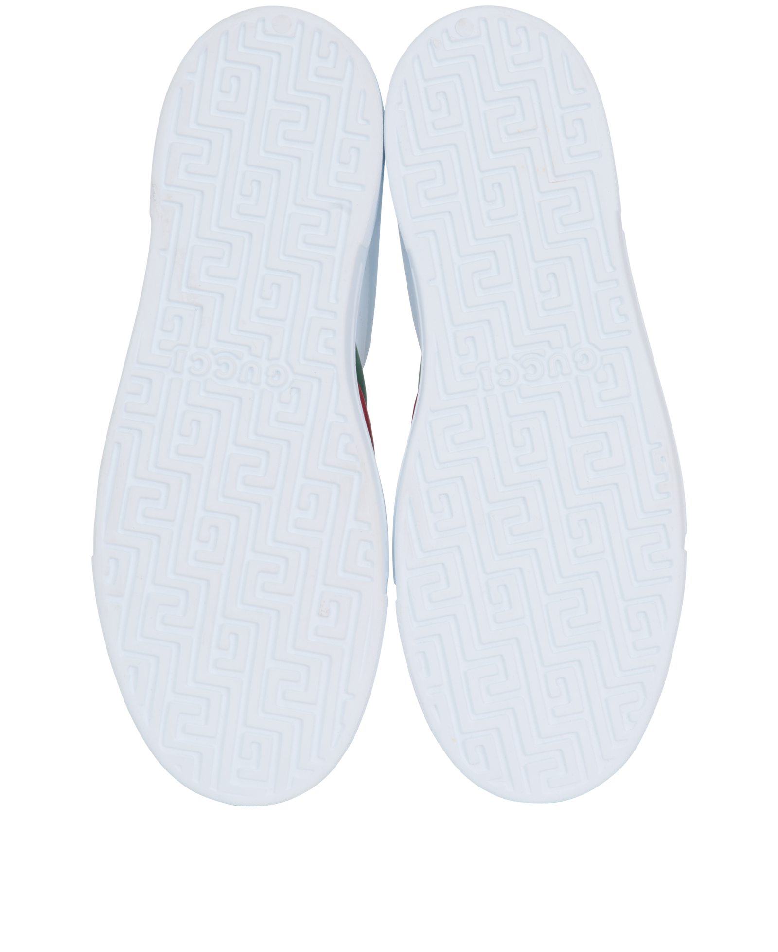 Gucci Ace Web Mules, &pound;250, Shoes, White, Rubber, Top view