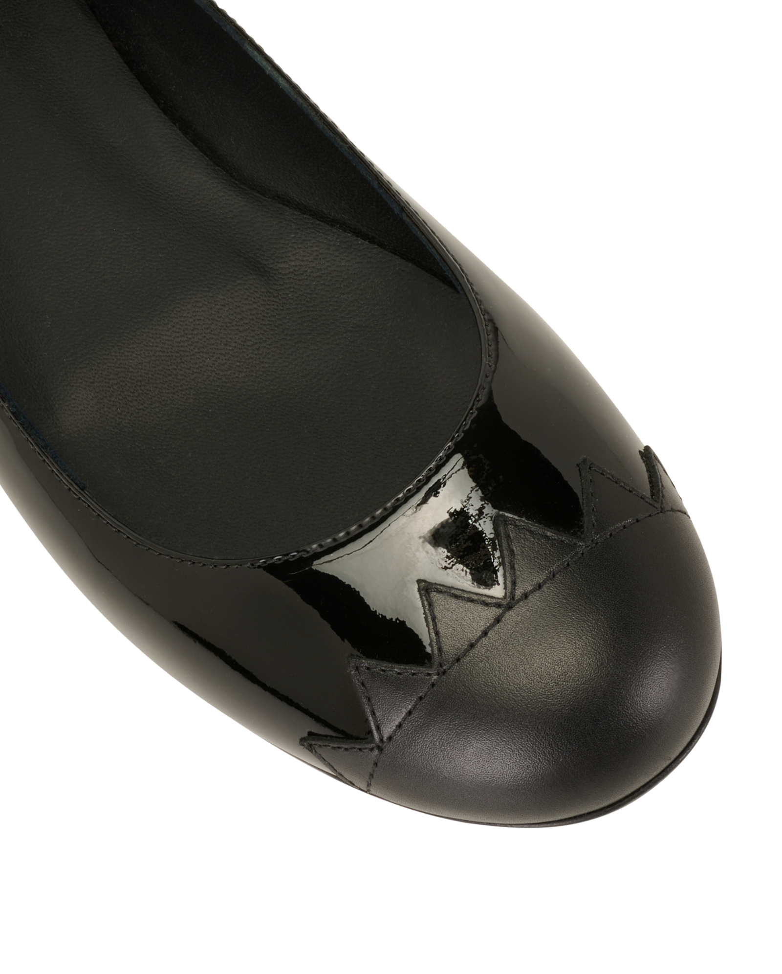 Fendi Ballet Flats, &pound;180, Shoes, Black, Patent Leather, Other view