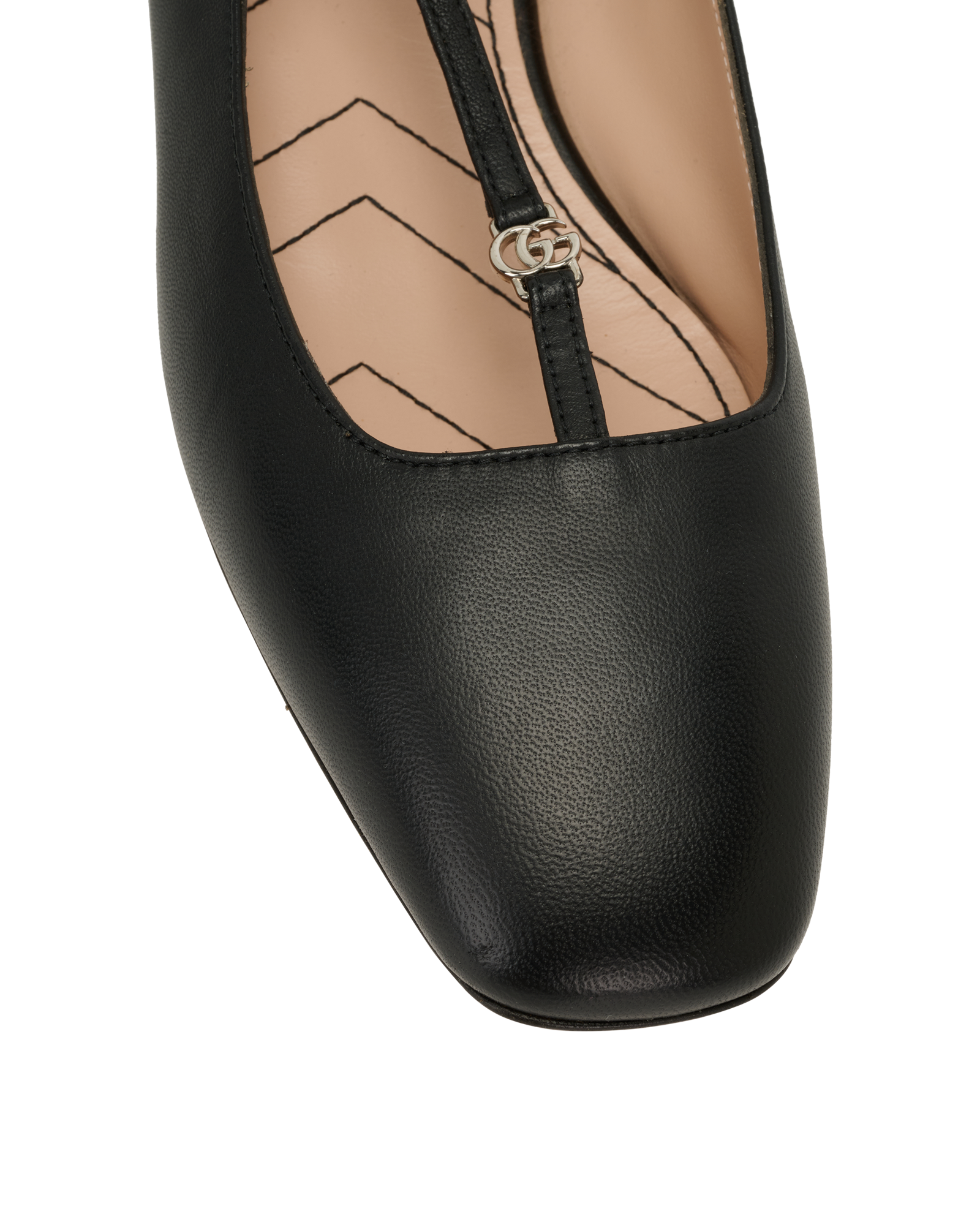 Gucci Mary Jane Flats, &pound;195, Shoes, Black, Leather, Other view