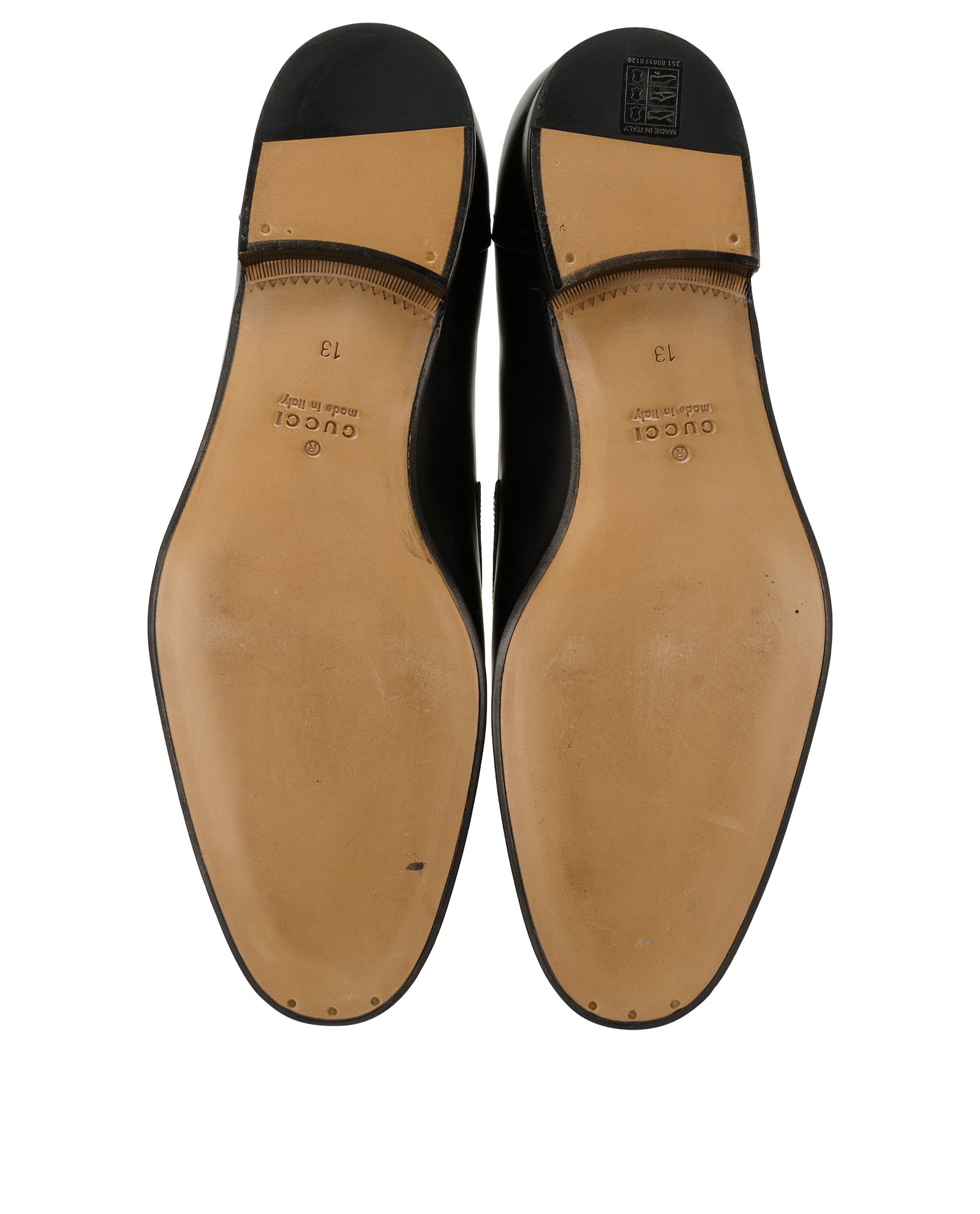 Gucci Interlockin G Loafers, &pound;350, Shoes, Black, Leather, Top view