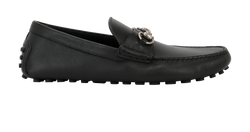 Gucci Horsebit Driving Shoes, Mens, Leather, Blk, UK8.5, B/DB, 3*