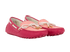 Louis Vuitton Gloria Driving Shoes, &pound;330, Shoes, Pink, Leather, Side view