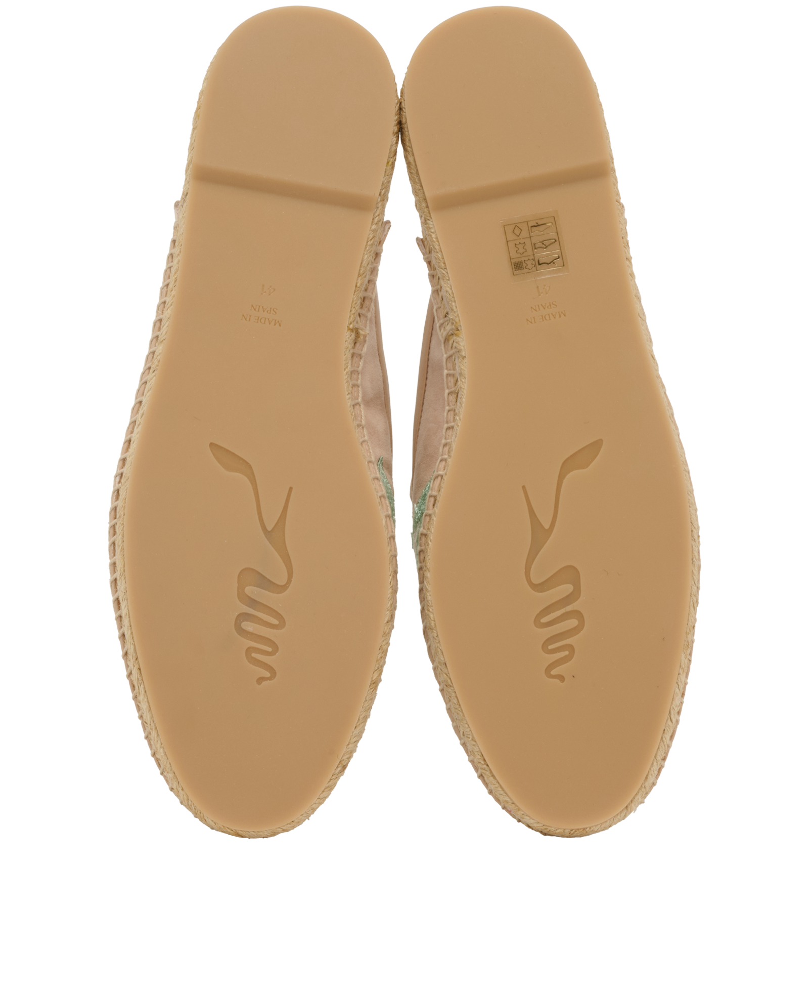 Rene Caovilla Embellished Flat Mules, &pound;250, Shoes, Beige, Suede, Top view