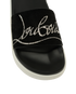 Christian Louboutin Pool Slides, &pound;220, Shoes, Black, Suede, Other view